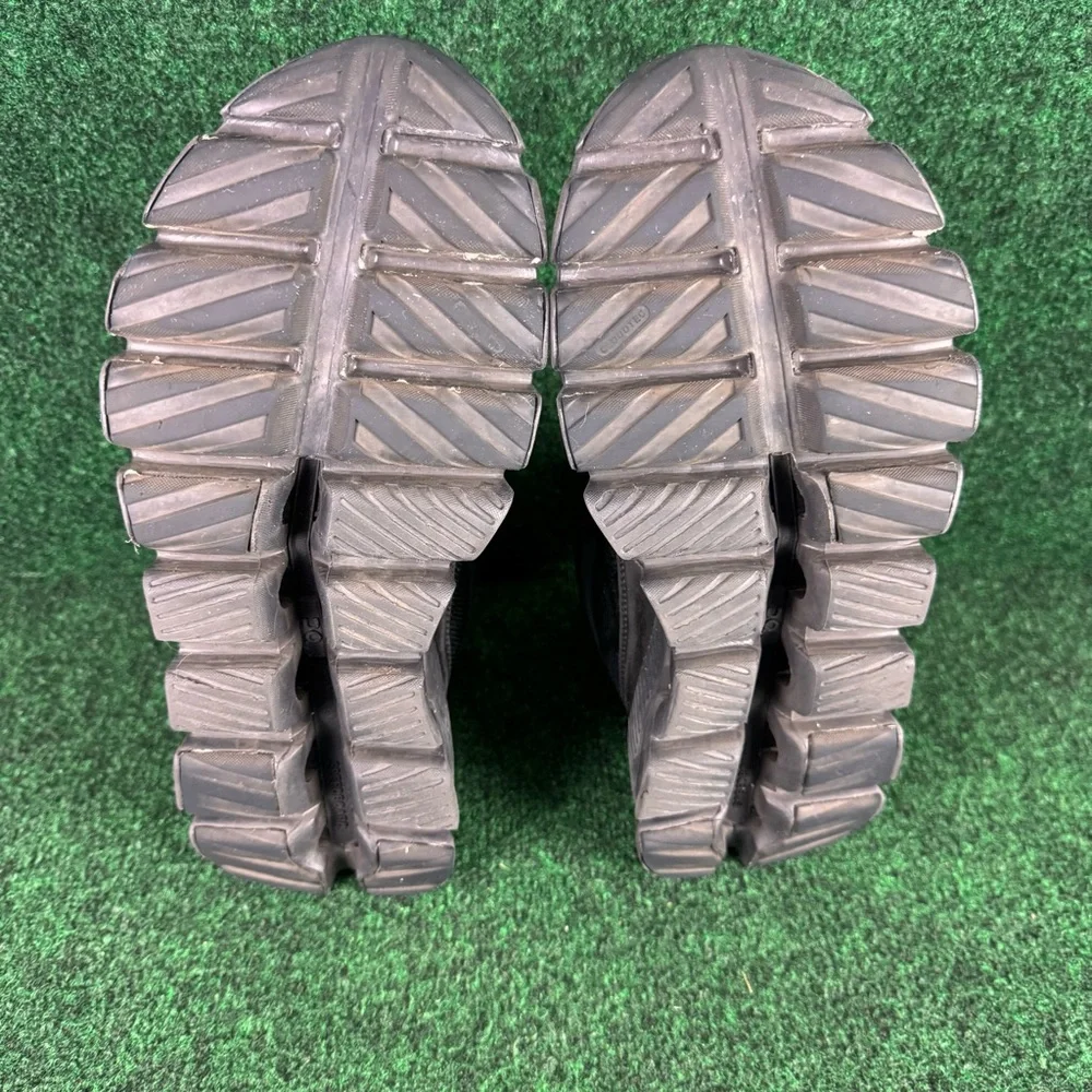 On Running Cloud Hi Shoes Mens Size 8 Black CloudTec Womens 9.5 Waterproof - Picture 7 of 10